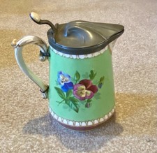 ***RARE*** Pitcher/Tankard With Pewter Lid C1870