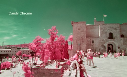 Candy chrome infrared filter - candy,