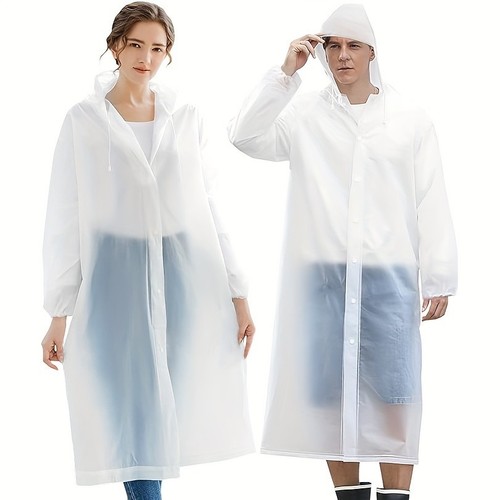 Pack clear waterproof - 2, poncho
