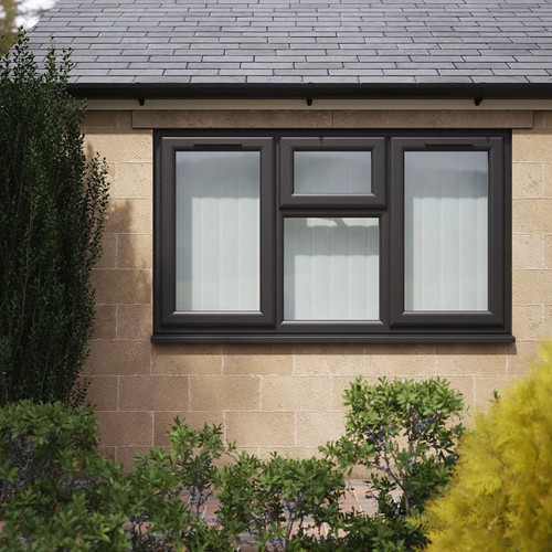 New upvc top hung fixed - upvc,