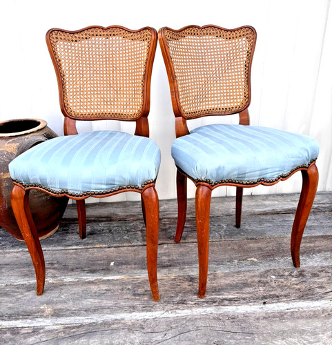 Pair french louis - french, cane