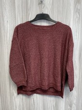 Fat Face Maroon Wine Textured