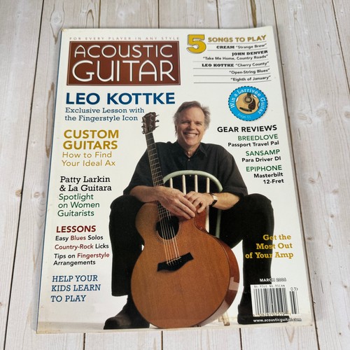 Acoustic guitar magazine march - acoustic,