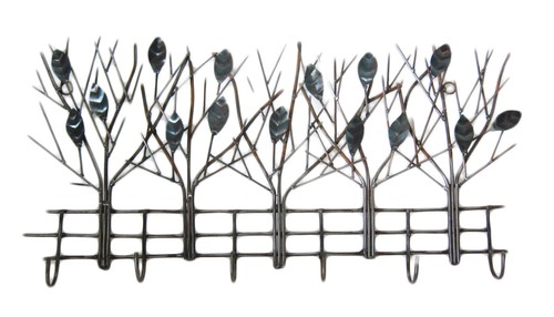 Metal wall art decor - decor, sculpture