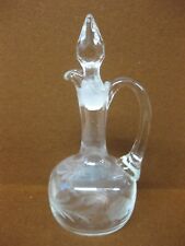 Vintage Glass Vinegar / Oil