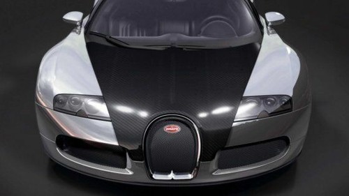 White and black bugatti - and,