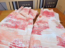 John Lewis MTM W143 x D140cm Villa Nova  Hockley Pinch Pleat Curtains RRP £670