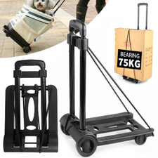 Folding Luggage Cart Trolley Hand Sack Heavy Duty Truck Barrow Cart Wheel