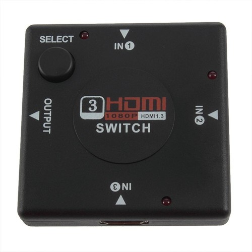 Port hdmi splitter hub 1080p - port,
