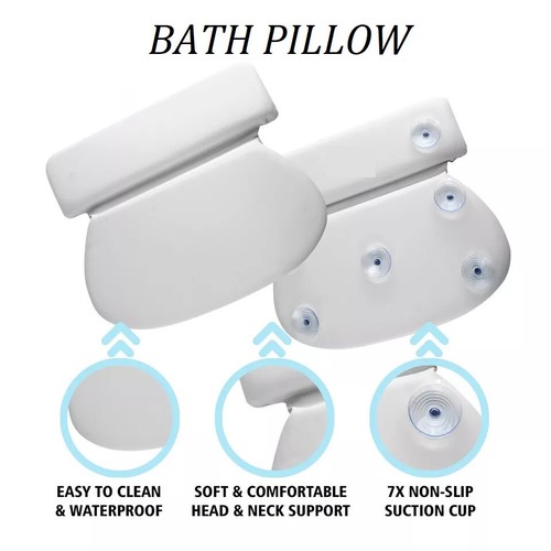 Waterproof bath pillow perfect - pillow,