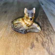 Wade Whimsies England Figurine Ceramic Dog Alsatian German Shepard Puppy