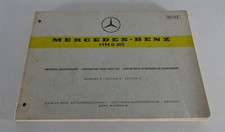 Parts catalogue/parts list