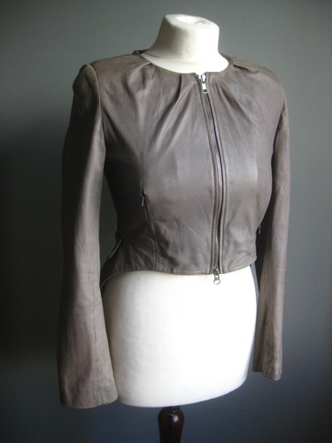 Steampunk leather jacket - leather, 8