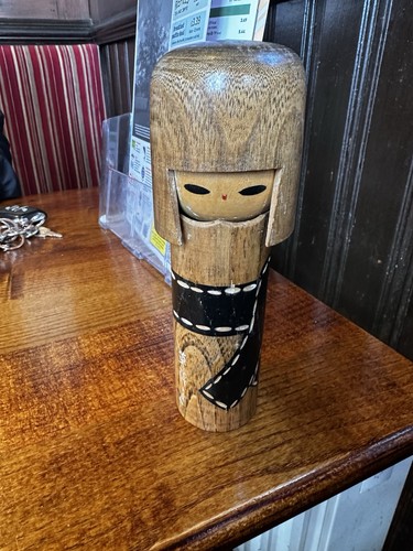 Vintage japanese kokeshi doll - japanese,