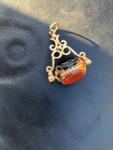 Vintage 9ct spinner pendant - 9ct,