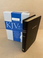 KJV Emerald Text Bible, Black French Morocco Leather, KJ533 T ....