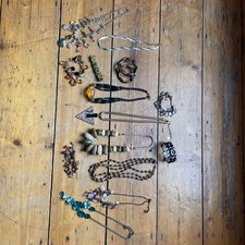 Job Lot Of Vintage And 2000s Jewllery Bundle, Beads, Retro,