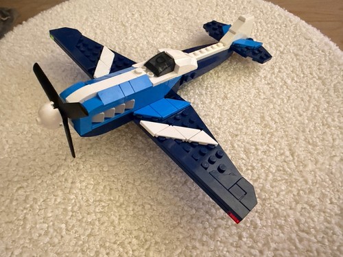 Lego plane set display - set,