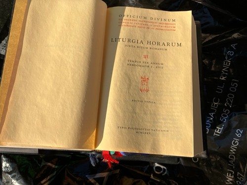 Liturgia horarum editio typica - editio,