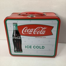 Coca-Cola  Tin Lunch Box Carry