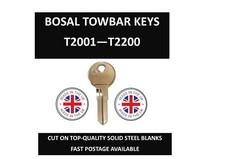 BOSAL, ORIS TOWBAR SPARE Keys
