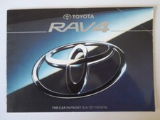 TOYOTA RAV4 RANGE orig 1995 UK Mkt Sales Brochure