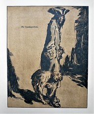 William Nicholson (1872-1949) Rare 1st edition lithograph 1900