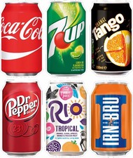 Mixed Soft Drink Sticker Sets