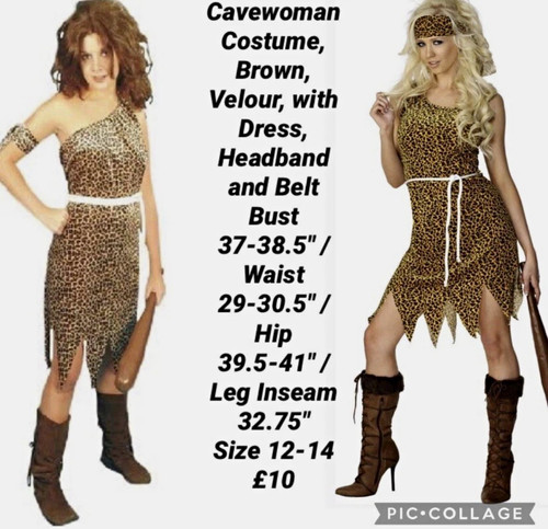 Cavewoman ladies fancy dress - ladies,
