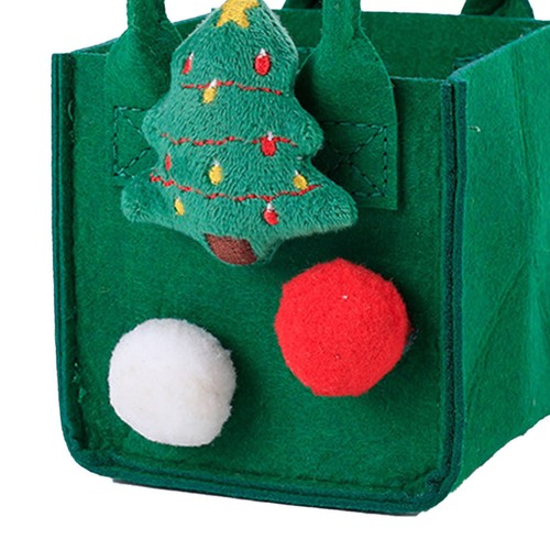 Christmas felt gift bag - christmas,