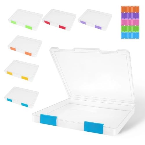 Pcs file box clear - pcs, a4