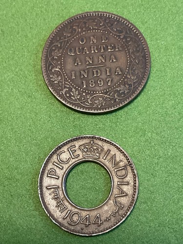 1897 indian anna - 1897,