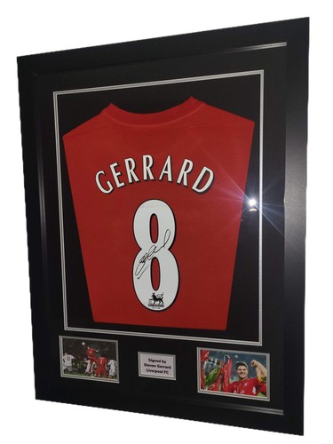 Steven gerrard hand signed - gerrard,