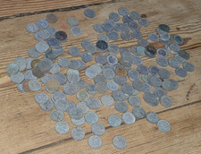 Job lot six pence - , pieces
