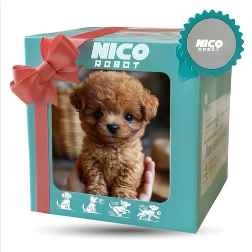 Realistic robot puppy - my,