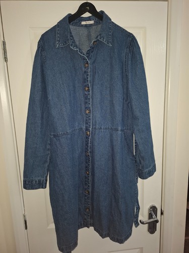 Denim dress size 16 - denim,