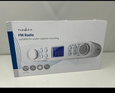 NEDIS Kitchen Radio FM Radio | Under-Cabinet Radio | 30 Preset Stations |...