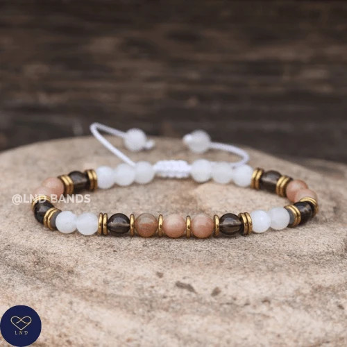 Sunstone smoky quartz - sunstone,