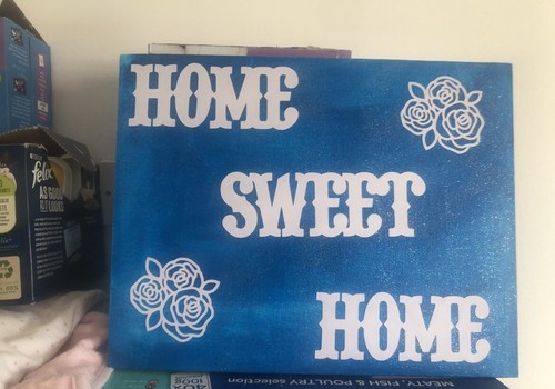 Home sweet - home, canvas