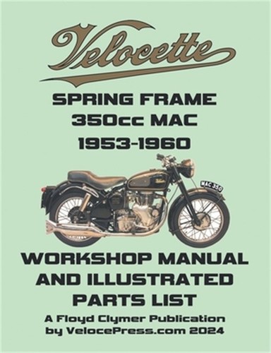 Velocette mac 350cc spring - mac,