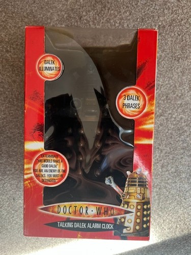 Doctor who dalek alarm - who, clock