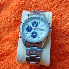 Seiko 7T32 7F80 Panda Watch