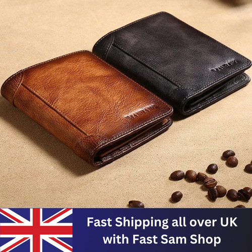 Mens rfid blocking real - blocking,