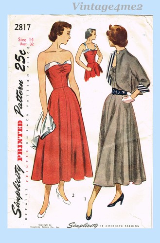 Simplicity 2817 1940s chic - 2817:,