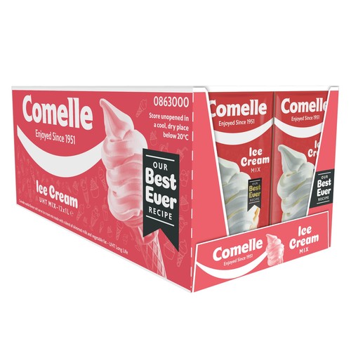 Comelle classic ice cream mix - cream,