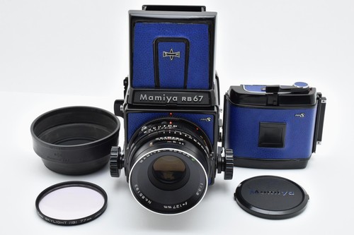 Blue leather opt mint - blue, mamiya