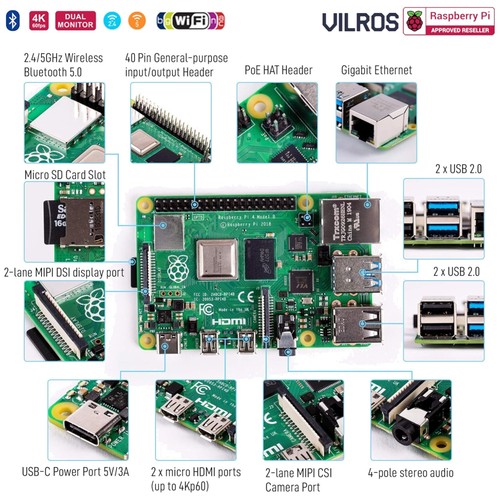 Raspberry 8gb starter kit - pi,