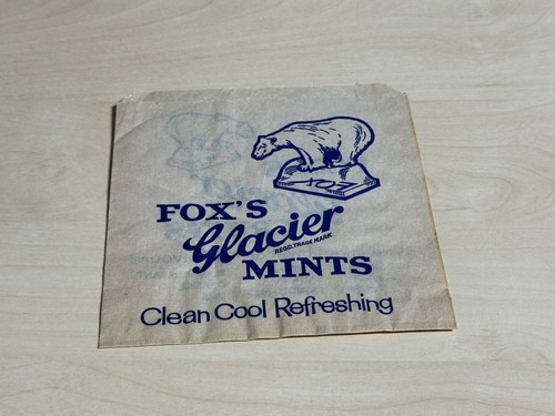 Vintage fox glacier mints - fox's,