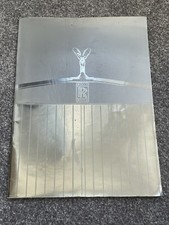 ROLLS-ROYCE MOTOR CARS UK SALES BROCHURE Silver Spur Corniche Silver Spirit