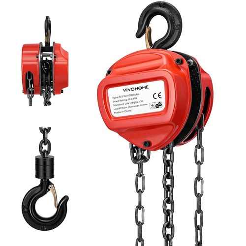 Ton chain hoist manual - hoist,
